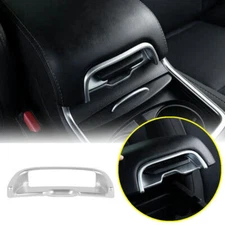 For 2015-2022 Chrysler 300 Silver Car Armrest Box Switch Button Cover Trim Decor
