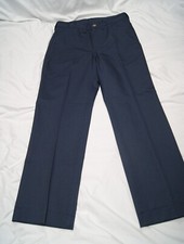 riverside pants dress uniform unisex 29x27 navy blue new made in usa