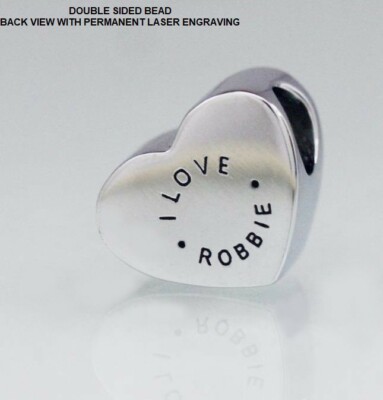 ROBBIE WILLIAMS TAKE THAT TT 18k Rose Gold Plated Bead Charm for Bracelet