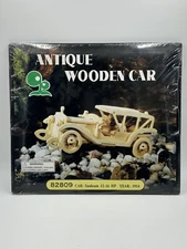 82809 Antique Wooden Car 1914 Sunbeam 12-16 HP PreCut Pieces Sandpaper Assemble