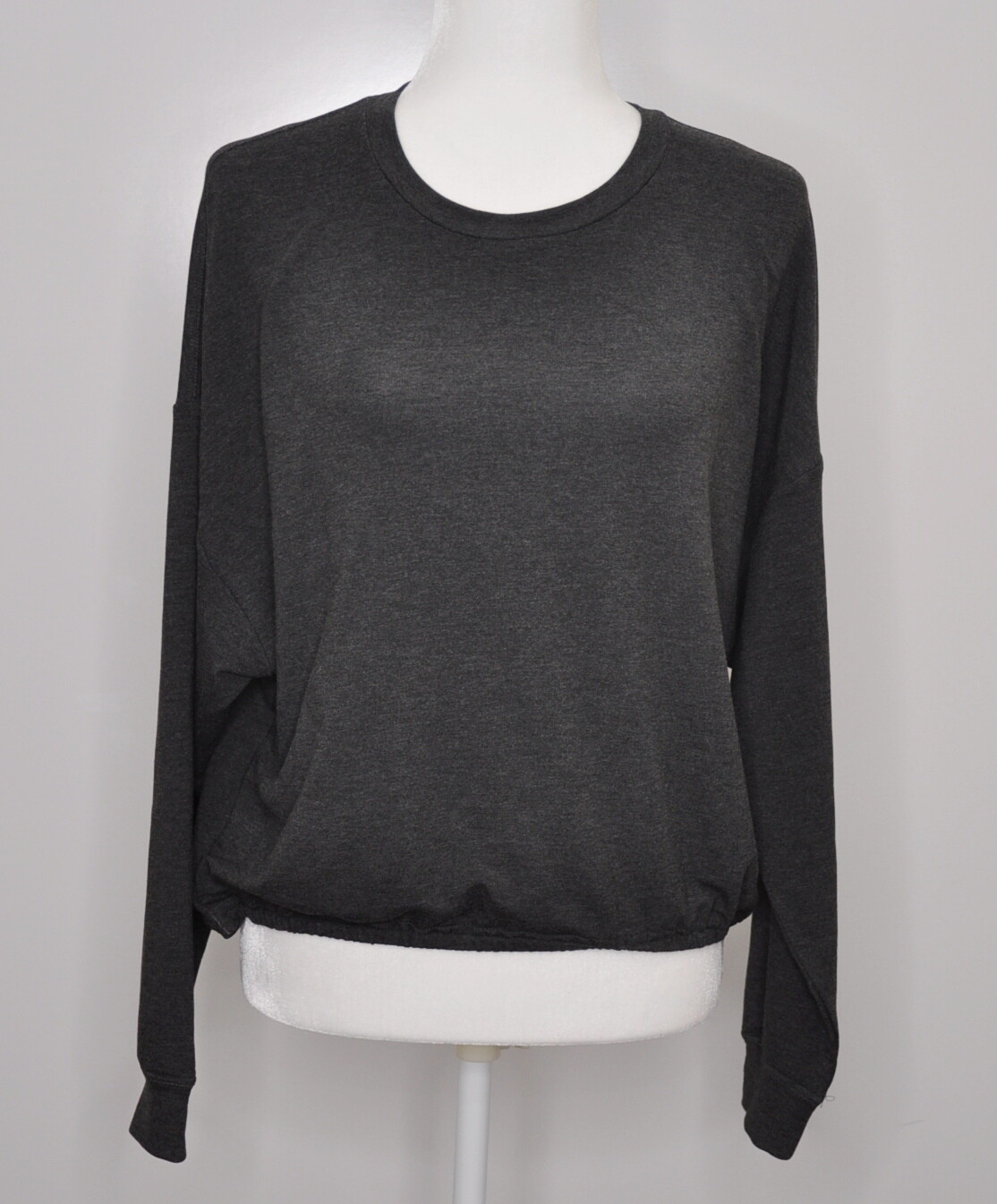 Monica Cinched Pullover Gray 