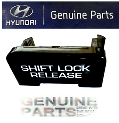 2015-2017 Hyundai Sonata Front Upper Console Shift Lock Release