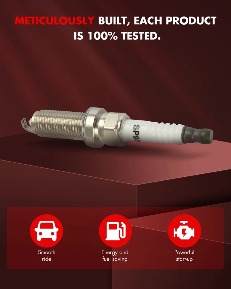 Pack 6 bujías dobles de iridio para Nissan 370Z Infiniti Q70 14-2019 3,7 L V6 Foto 2 de 4