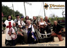 Stunt Crew und Fechter Piraten Autogrammkarte TOP ## BC 52797 OU