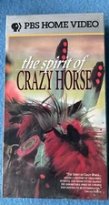 The Spirit Of Crazy Horse VHS Tape Sealed Movie PBS Home Video Native American