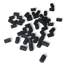 Jagwire O-Ring Donuts for Shifter Cable Black Rubber 50pcs