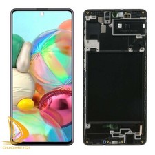 6.7" Samsung Galaxy A71 A715 SM-A715F/DS LCD Display TouchScreen Digitizer Frame