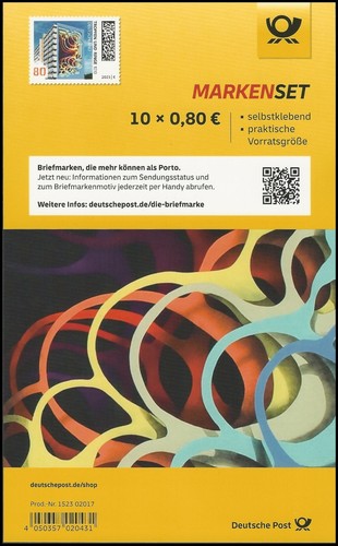 Tropfen und Ringe - Markenset - selbstklebend postfrisch - Mi.Nr. 3635 / FB 110 - Picture 2 of 3