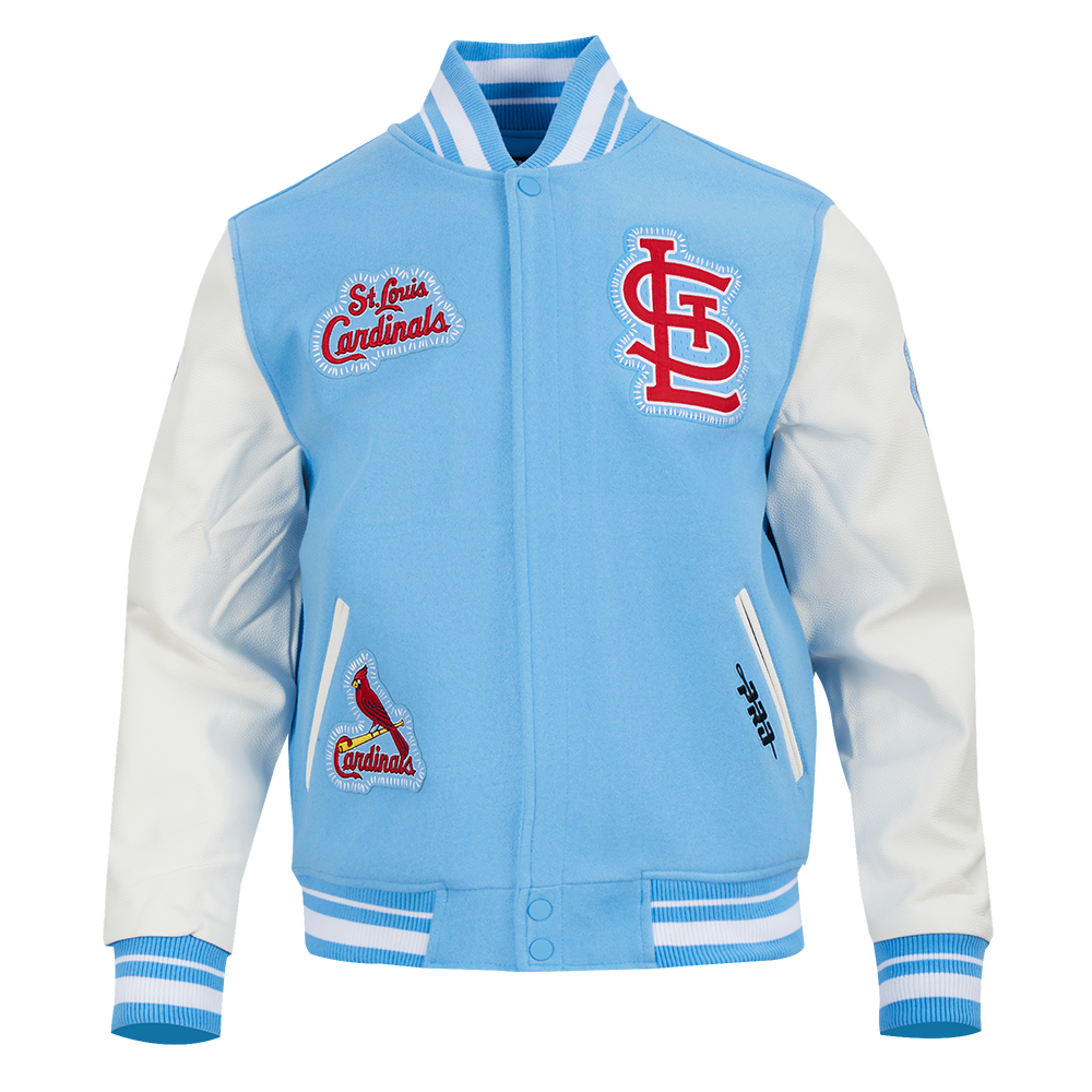 PRO STANDARD MLB STL CARDINALS SKY BLUE MASHUP MEN S RIB WOOL