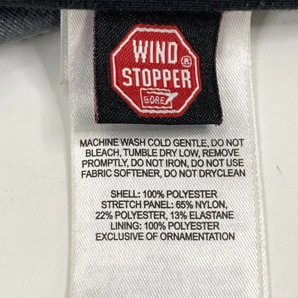 Chaqueta de ciclismo Mountain Hardware tapón de viento jersey reflectante cremallera completa para hombre L Foto 4 de 4