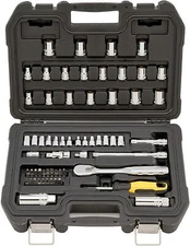 DEWALT CANADA 1/4" & 3/8" Drive Combination Socket Set - 6 Point (61 Piece)
