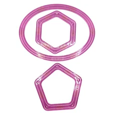 Creative Memories Jumbo Circle Hexagon Pentagon Custom Cutting System Retired