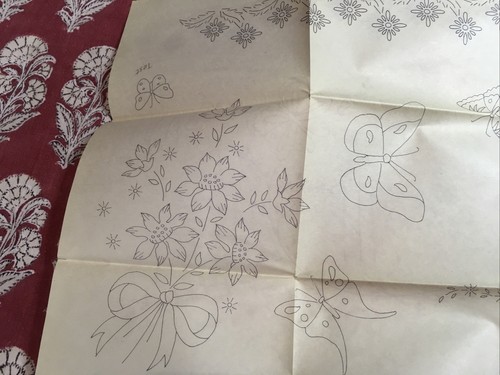 Funda de Almohada De Colección Tía Marthas 3870 Bordes Bordado Transferencia Patrón Corazones Pájaro - Imagen 5 de 7