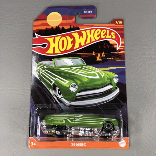 2021 Hot Wheels Convertibles Series '49 Merc Walmart Exclusive 7/10 1:64 Scale - Picture 7 of 8