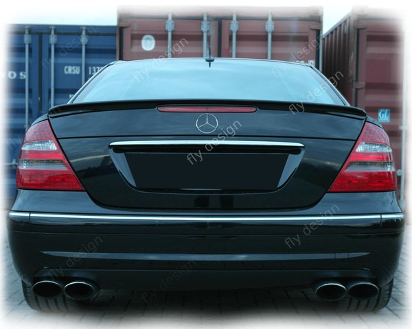 Spoiler Passend FüR Mercedes E Klasse W211, Stil, Sportlicher Look, Abrisskante-image