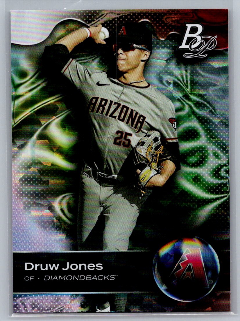 2023 Bowman Platinum #TOP-47 Druw Jones Top Prospects Ice Foil