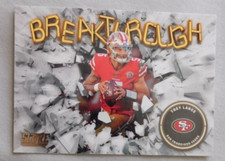2022 Score Breakthrough #B5 Trey Lance San Francisco 49ers Football Card