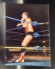 Vintage Ringside Wrestling Photograph / Terry Taylor WCW Star / Red Rooster WWF