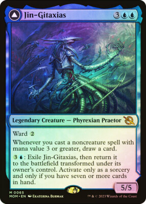 mtg foil ジンギタクシアスセット MTG FOIL Jin-Gitaxias The