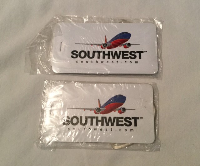 Lot Of 2 Southwest Airlines Bag Tag eBay