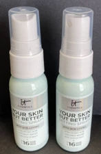 2 X It Cosmetics Your Skin But Better Setting Spray 30ml 1 oz/30 ml NEW