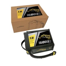 Tattu Plus 1.0 Compact Version 16000mAh 44.4V 15C 12S1P Lipo Smart Battery Pack