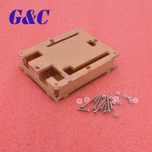 Clear Acrylic Box Enclosure Transparent Shell F Arduino Uno R3 Board Module A2TM - Picture 5 of 6