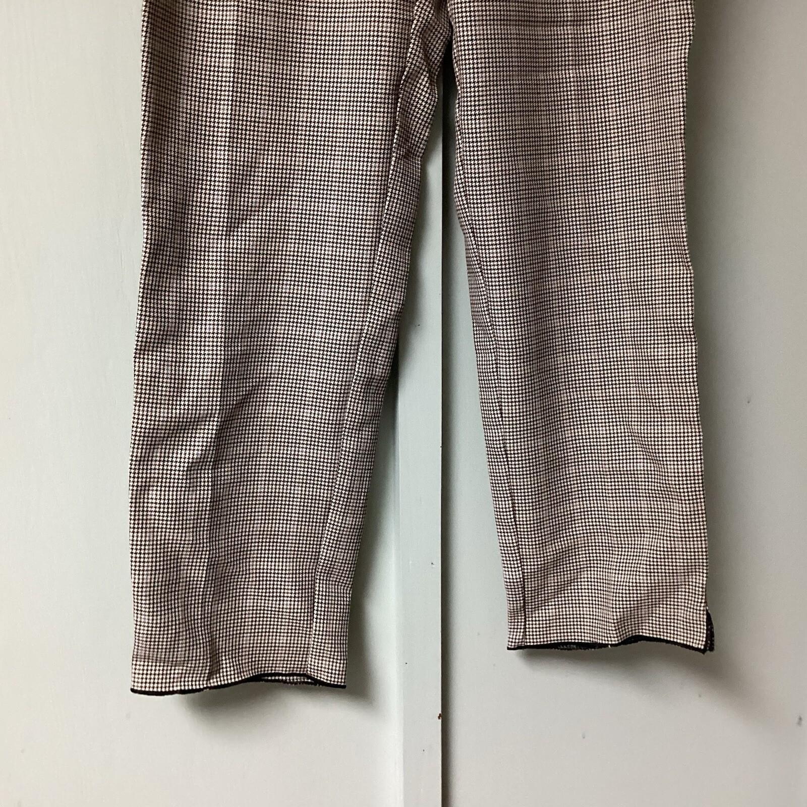 Zara Basic Pants Women's Size Medium Pockets Ging… - image 2