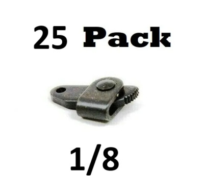 25 Pack Bridger Sure Hold Cam Lock w/ Teeth 1/8 Trapping Supplies