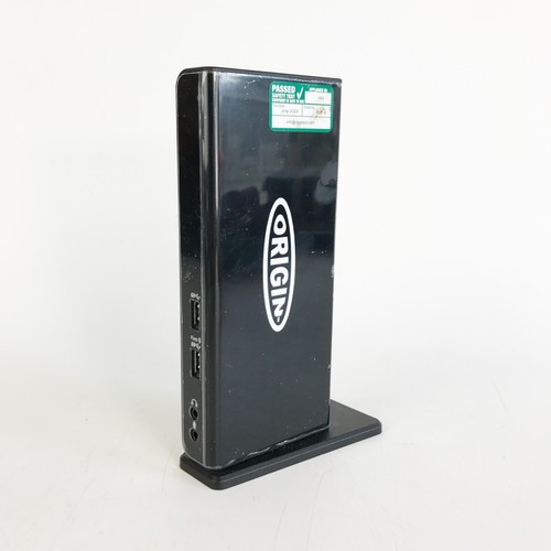 Origin Docking Station USB 3.0 Port Replicator HDMI / DVI-D / 6 x USB + 5v PSU - Afbeelding 3 van 6