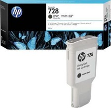 PIGMENT HP 728 NOIR MAT ORIGINAL 300 ML F9J68A POUR HP Designjet T730, T830 728