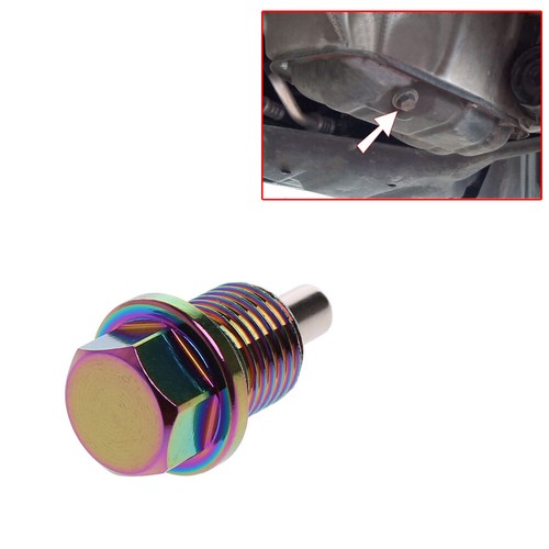 M14x1.5 Engine Magnetic Oil Drain Plug Screw Nut Bolt Sump Nut Car Accessories - Bild 7 von 17