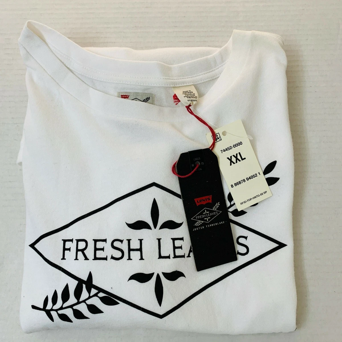 Levi's justin hotsell timberlake t shirt
