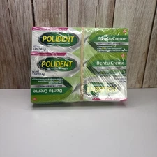 3 Pack - Polident Dentu-Creme Denture Toothpaste, 3.9 Oz Each