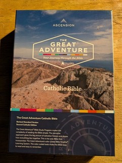 Boxed Great Adventure Catholic Bible Jeff Cavins RSV Second Edition Never Used