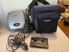 Panasonic SL-S360 CD Player 40 Sec Anti-Shock II, Bag, Car Lighter Plug,HP Adapt