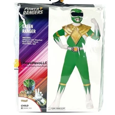 Spirit Kids Green Power Ranger Costume - Mighty Morphin Power Rangers Sizes Vary