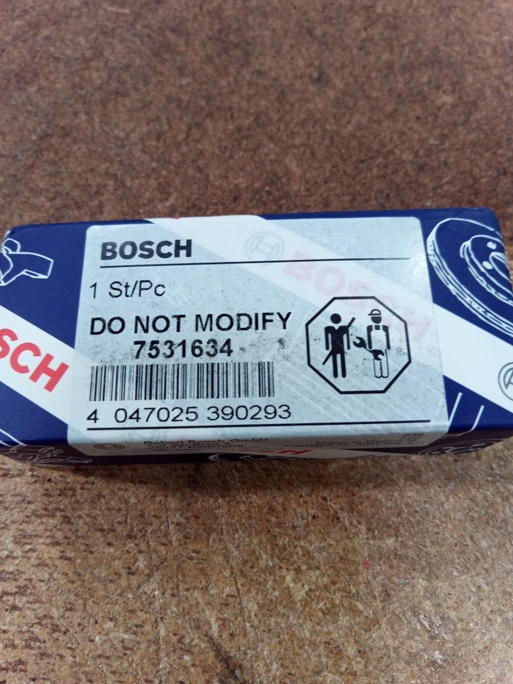 6X BOSCH Fuel Injectors 7531634 For BMW 3.0L X3 X5 Z4 328i 328xi 528i Used Foto 2 de 4