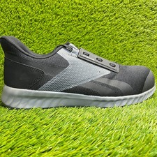 Reebok Sublite Legend Mens Size 12W Black Gray Composite Toe Safety Work Shoes