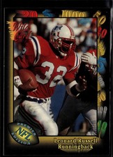 1991 Wild Card #76 Leonard Russell Rookie. rookie card picture