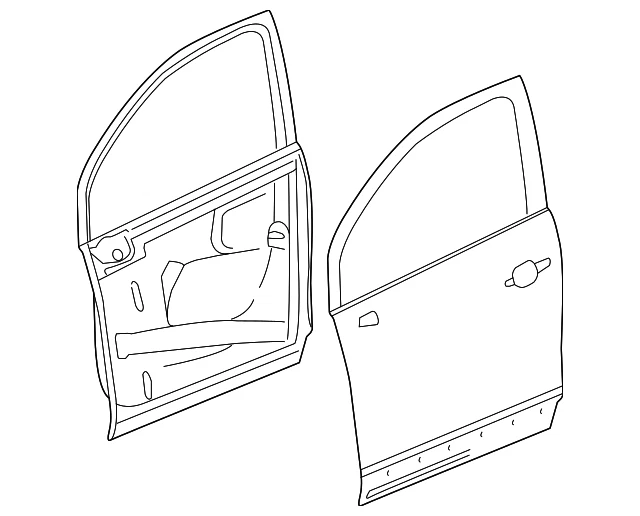 Carcasa de puerta GM 84987607 genuina Foto 2 de 3
