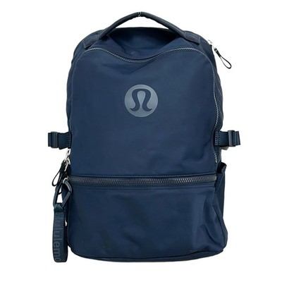 lululemon backpack ebay lululemon - Dark Navy Nylon Backpack