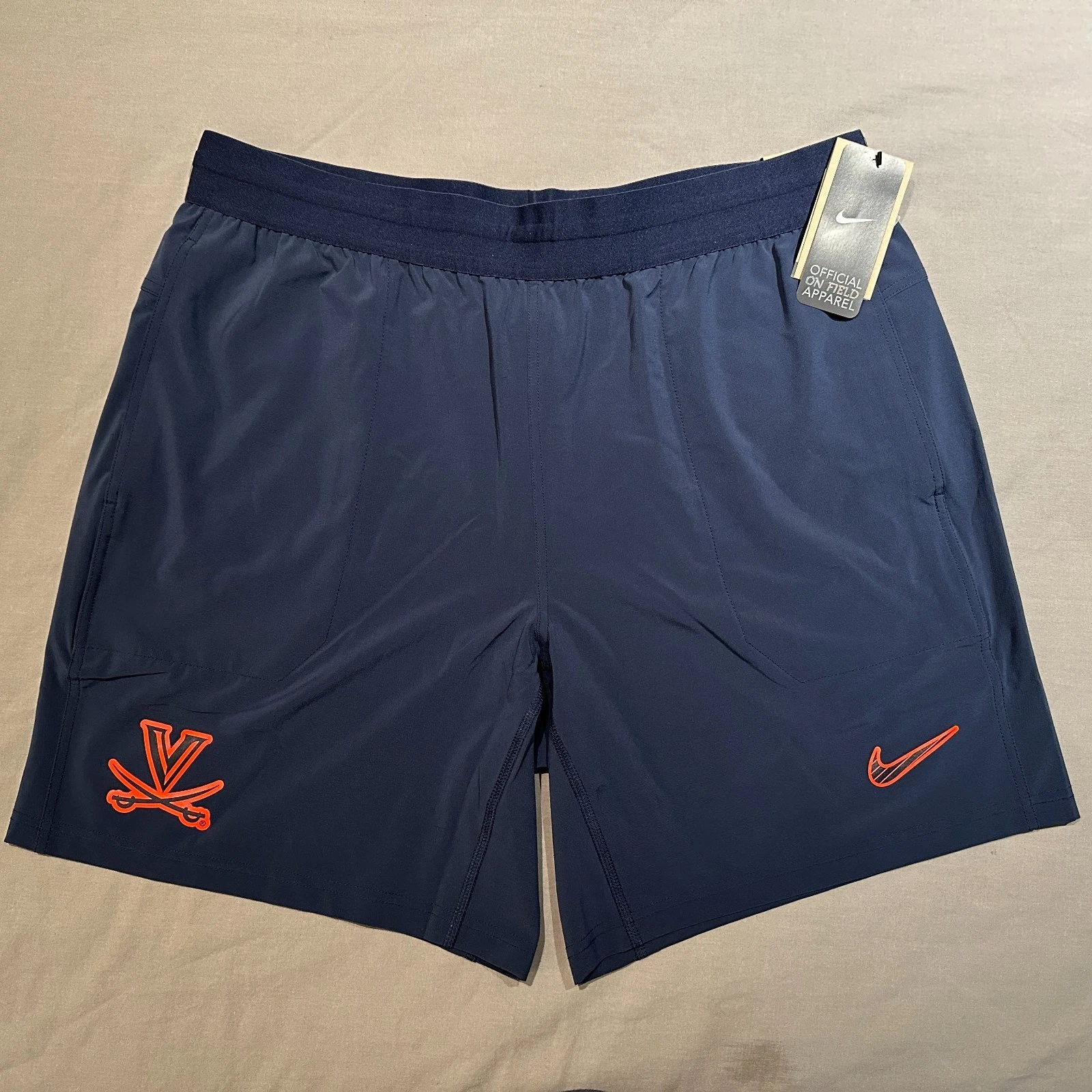 Virginia Cavaliers Nike On-Field Dri-FIT OnField Sideline Performance Shorts XL