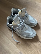 adidas Sneaker Herren Größe 42 2/3 Weiß Beige Grau