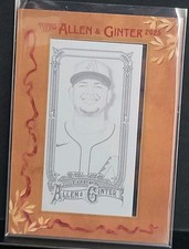 2025 Topps Allen And Ginter Gabriel Moreno Black Printing Plate 1 Of 1