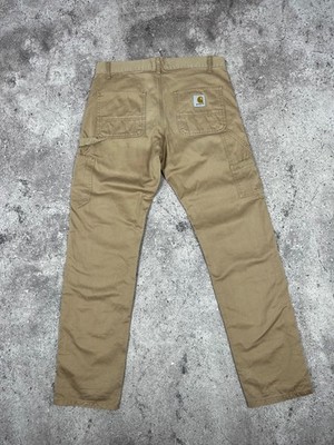 Vintage Carhartt Ruck Single Knee Pants Beige Men's size 30x32