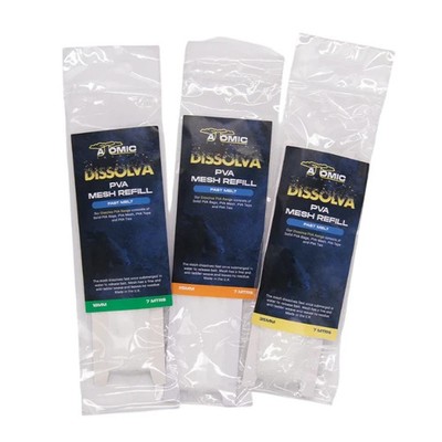 Atomic PVA Mesh Refills   Fast Melt Carp Fishing Refills for PVA Systems