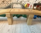 Wooden Train Set With bridge, Thomas The Train Character, and Accessories — photo 8