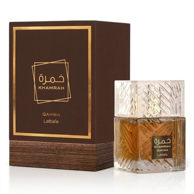 Lattafa Khamrah Qahwa 100ml 3.4oz EDP Unisex Perfume New Sealed Box Express  