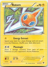 Rotom 24/124 Rare Fates Collide Pokemon Near Mint